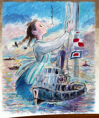 kokuriko zaka kara "Kokuriko Zaka Kara" : le nouveau projet des studios Ghibli
